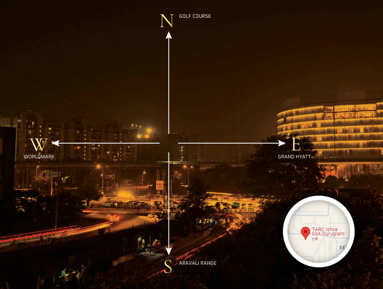 Tarc Ishva, Sector 63A Gurgaon, Four-Side Open Apartments